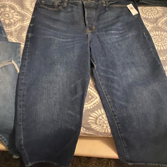 Banana Republic and J Crew NEW jeans , both button fly. - Picture 7 of 11